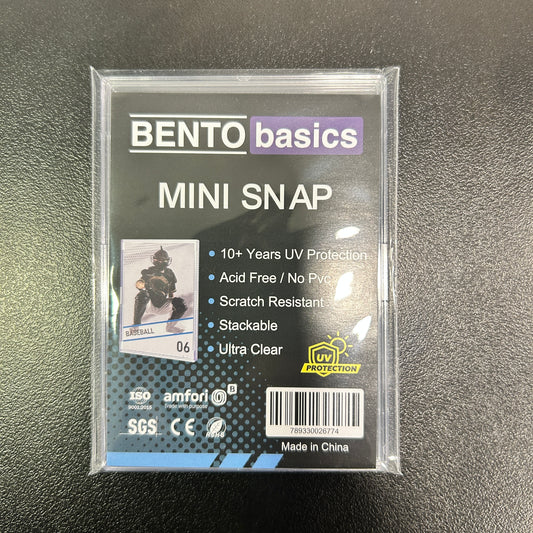 Bento Basics - Mini Snap for Standard Size Cards (50 Pcs)