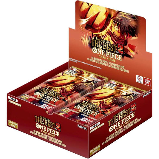 One Piece Card Game | PRB02 The Best Vol. 2 Booster Display (EN)
