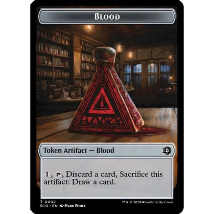 MTG [BIG-02 T] Blood Token