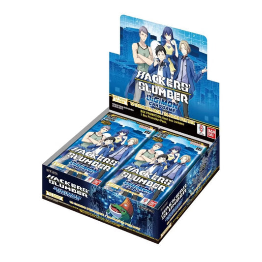 Digimon Card Game: BT23 Hacker's Slumber Booster Display