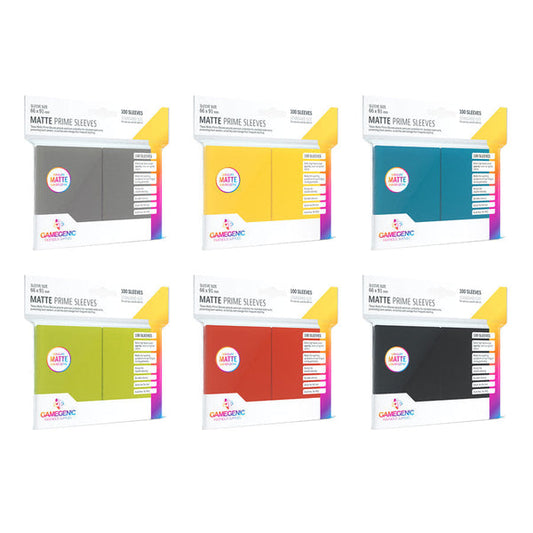 Gamegenic Matte Prime Sleeves Standard Size (100ct)