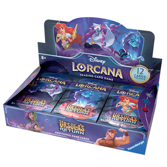 Disney Lorcana TCG - Ursula's Return: Booster Box Display