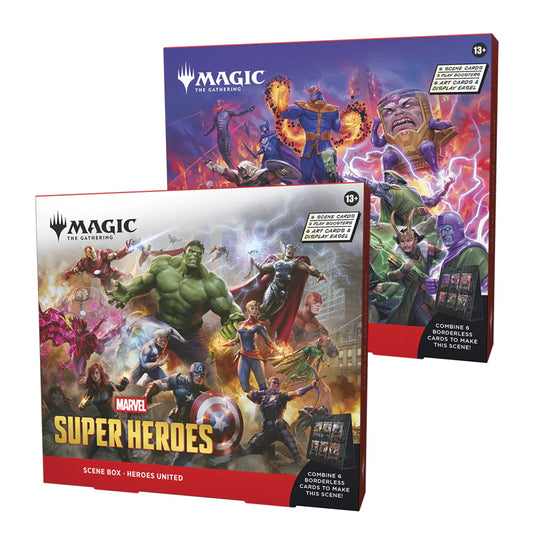 MTG - Marvel Super Heroes - Scene Box (SET OF 2)