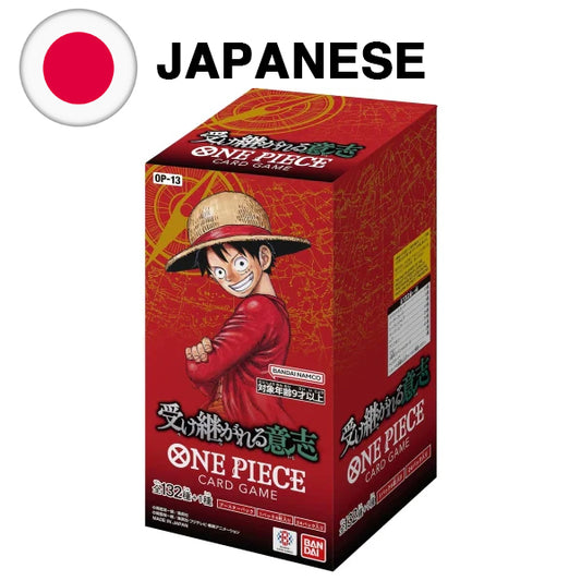 One Piece Card Game - OP13JP Carrying On His Will Booster Display (JAPANESE)