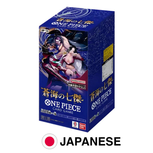 One Piece Card Game - OP14JP The Azure Sea’s Seven Booster Display (JAPANESE)