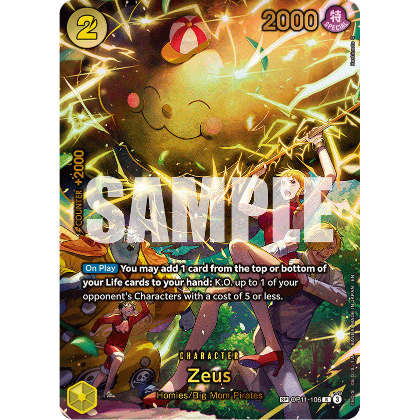 OPCG [OP15-OP11-106 R] Zeus (SP) – Bento Gaming