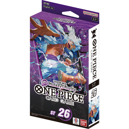 One Piece Card Game | ST26 Purple/Black Starter Deck Monkey.D.Luffy