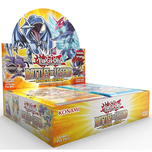 Yugioh Battles of Legend Mayhem Booster Box