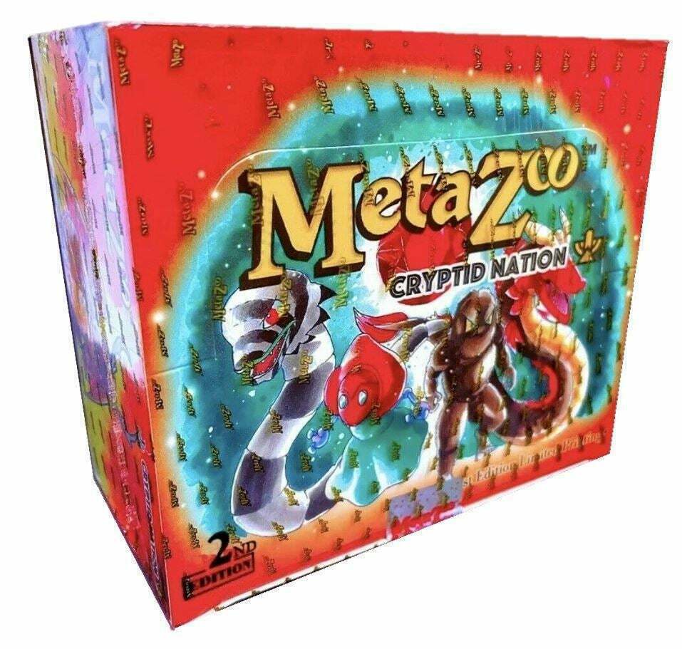 MetaZoo TCG: Cryptid Nation Booster Box (2nd Edition) *ONLINE SALE ONL Bento Gaming MetaZoo TCG: Cryptid Nation Booster Box (2nd Edition) *ONLINE SALE ONL Bento Gaming