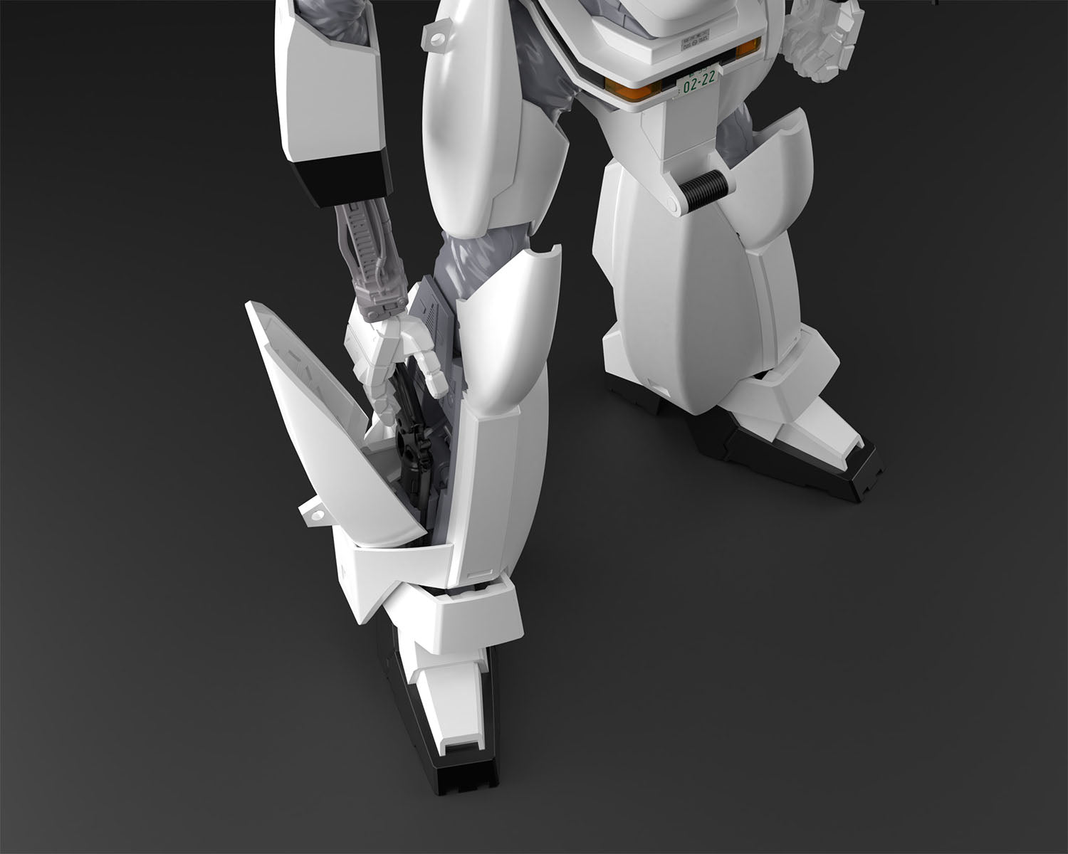 Aoshima 1/43 ACKS MP-03 Series Mobile Police Patlabor AV-98 Ingram Unit 2