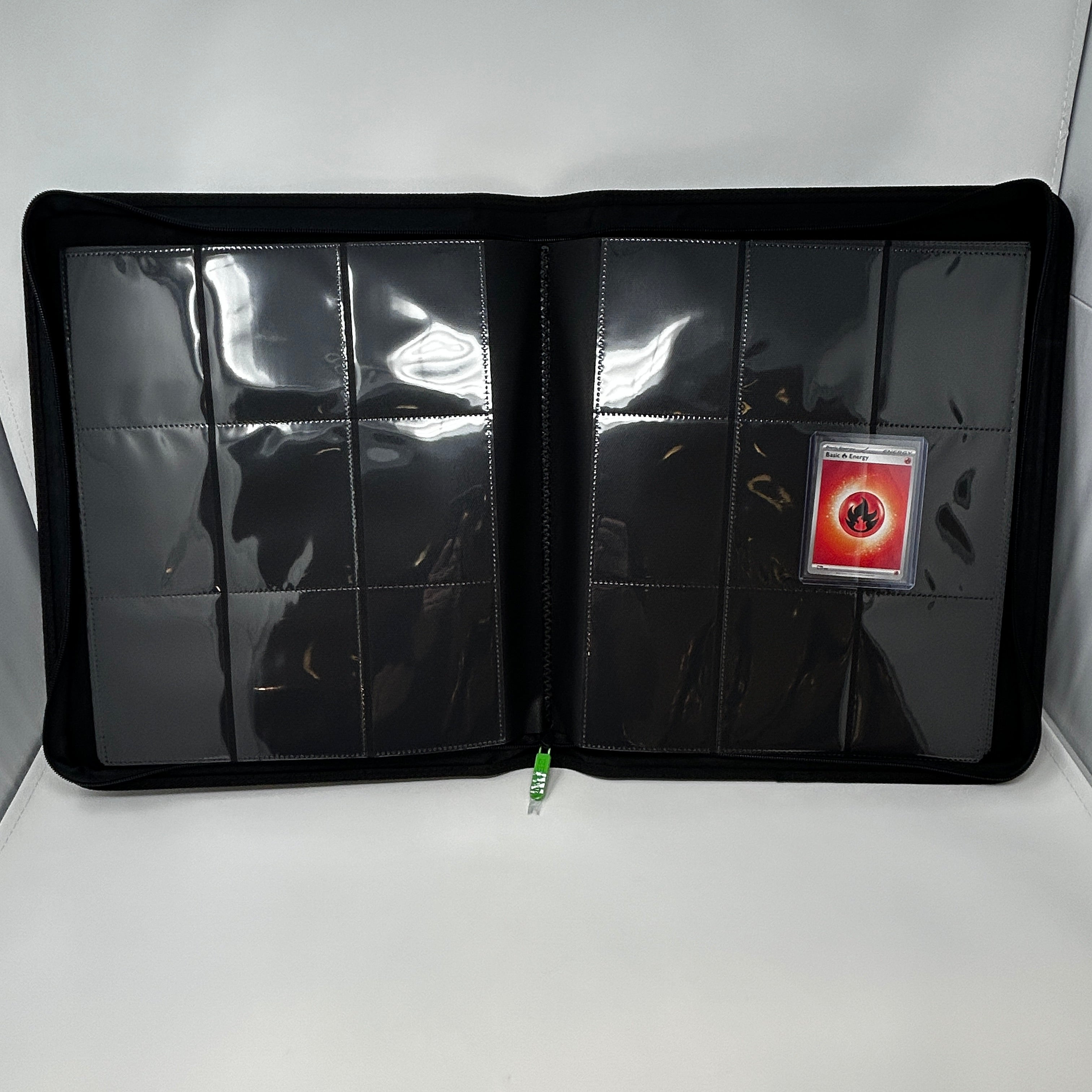 Bento Basics - Toploader Zip Binder 9-Pockets (Black)