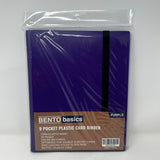 Bento Basics - Poly Album 9-Pockets (Purple)