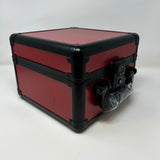 Bento Basics - Graded Latch Aluminum Case (2 Rows Red)