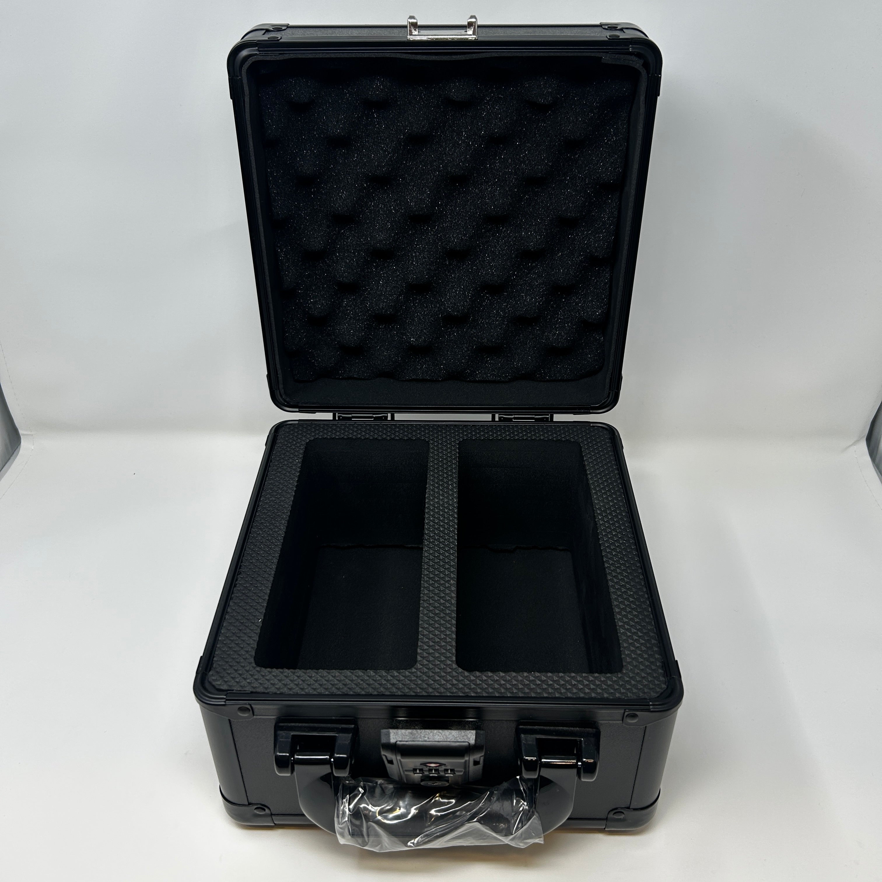 Bento Basics - Graded Latch Aluminum Case (2 Rows Black)