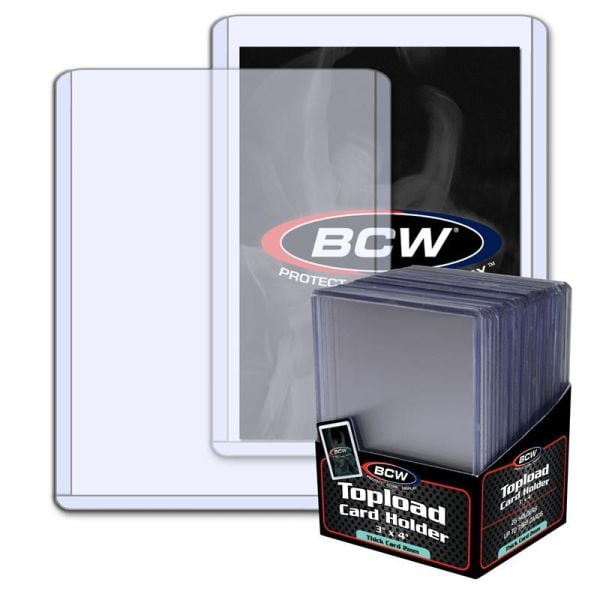 BCW Thick Topload Card Holder - 79 PT.