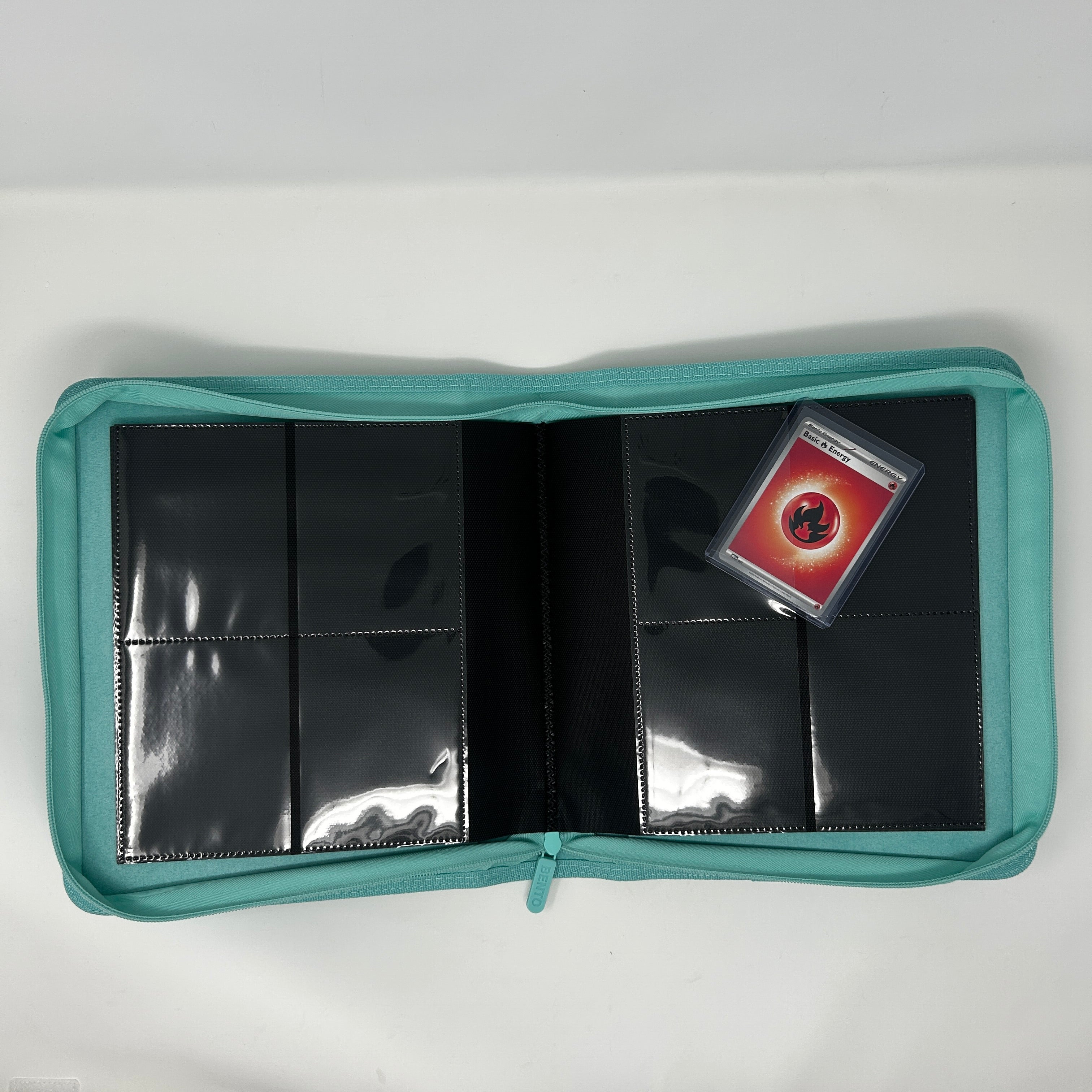 Bento Basics - Toploader Zip Binder 4-Pockets (Teal)
