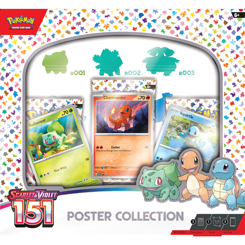 Pokemon TCG: [SV3.5] Pokemon 151 Poster Collection