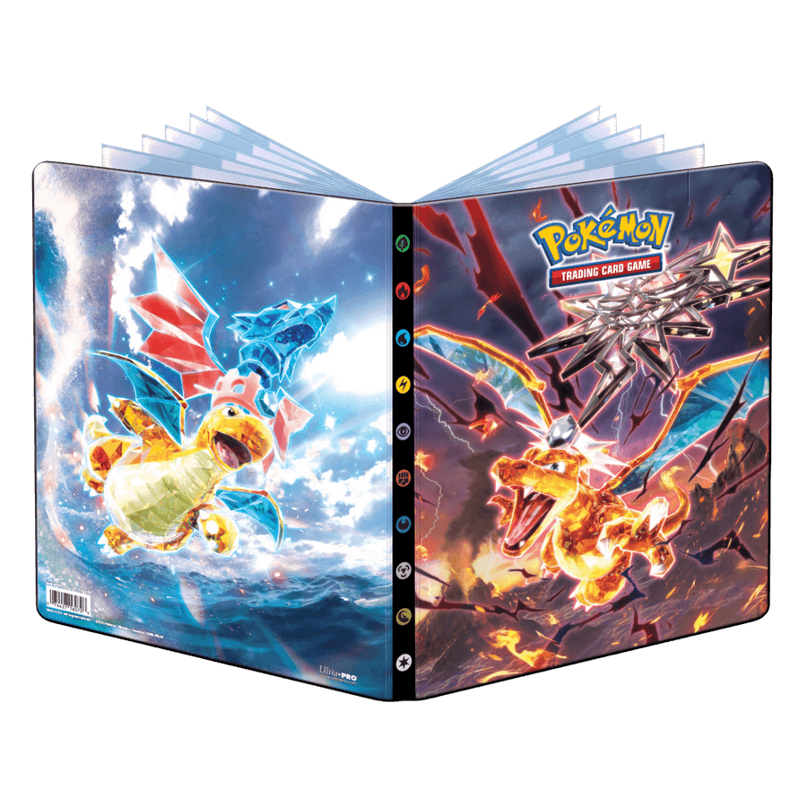 UltraPro Portfolio/Binder 9-Pocket Pokemon SV Charizard and Dragonite