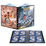 UltraPro Scarlet and Violet Tera Type Garchomp and Armarouge 4-Pocket Portfolio for Pokémon