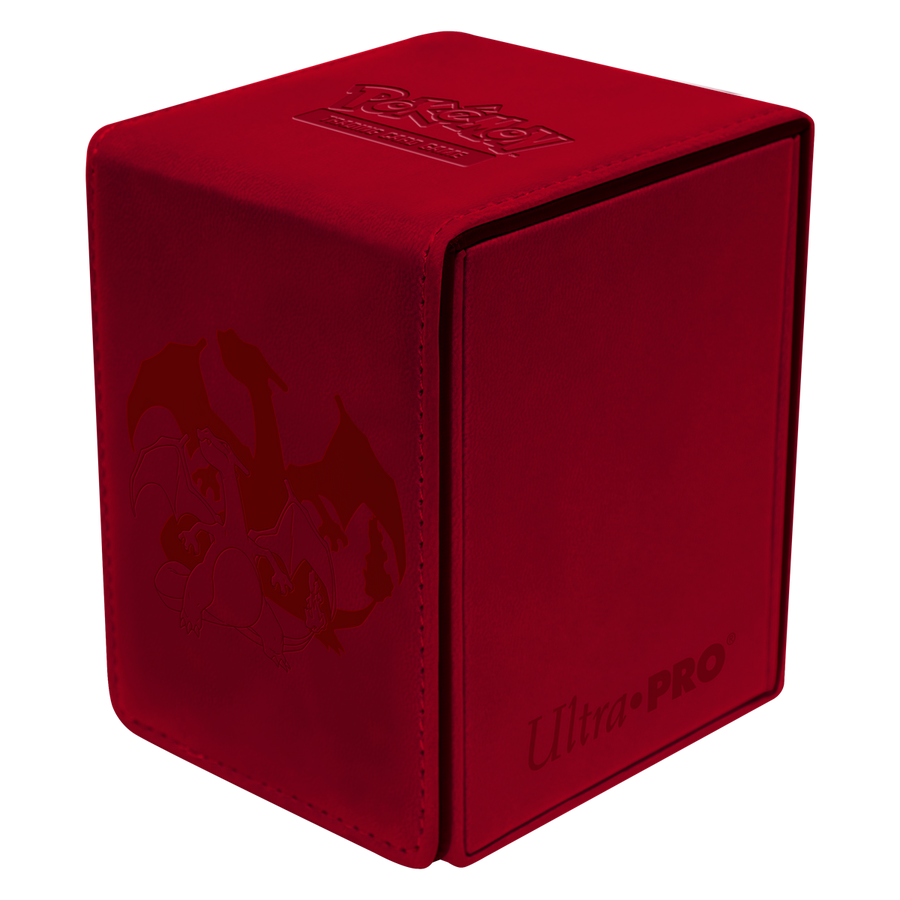 UlltraPro Elite Series: Charizard Alcove Flip Deck Box for Pokemon