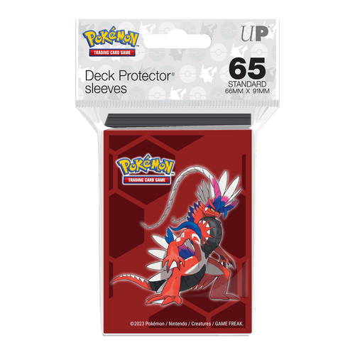 UltraPro Koraidon Standard Deck Protector Sleeves (65ct) for Pokemon