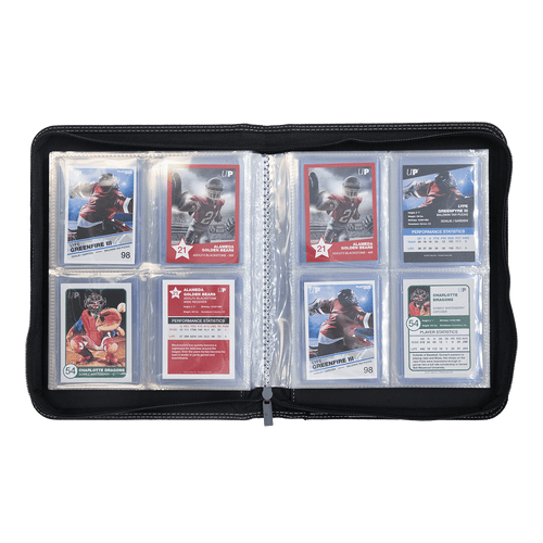UltraPro 4-Pocket Toploader Zippered Premium PRO-Binder