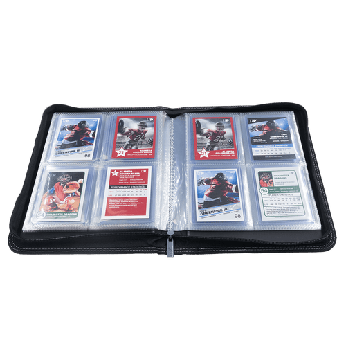 UltraPro 4-Pocket Toploader Zippered Premium PRO-Binder