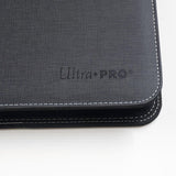 UltraPro 4-Pocket Toploader Zippered Premium PRO-Binder