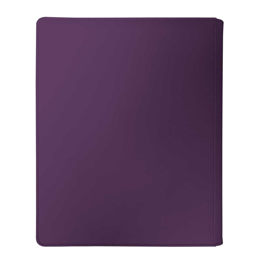 UltraPRO Vivid 9-Pocket Zippered PRO-Binder - Midnight Plum