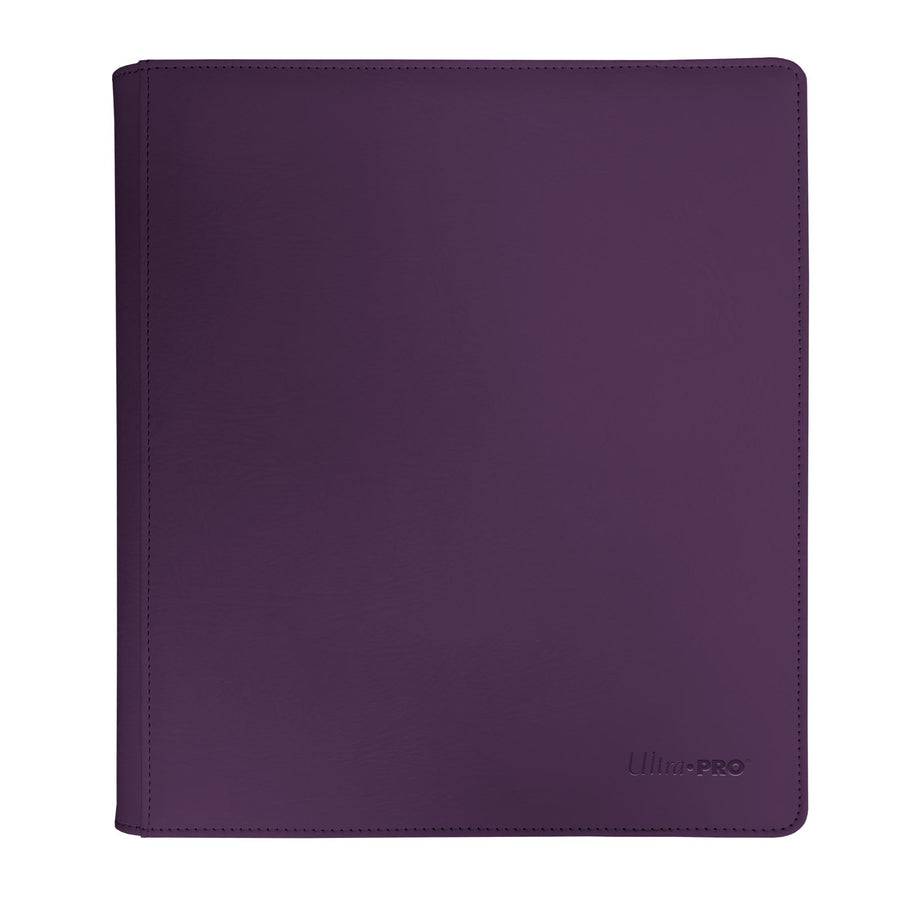 UltraPRO Vivid 12-Pocket Zippered PRO-Binder - Midnight Plum