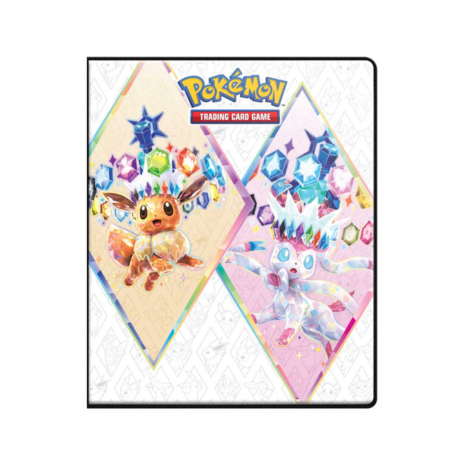 UltraPro Scarlet and Violet Prismatic Evolutions 9-Pocket Portfolio for Pokémon