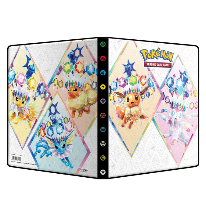 UltraPro Scarlet and Violet Prismatic Evolutions 9-Pocket Portfolio for Pokémon