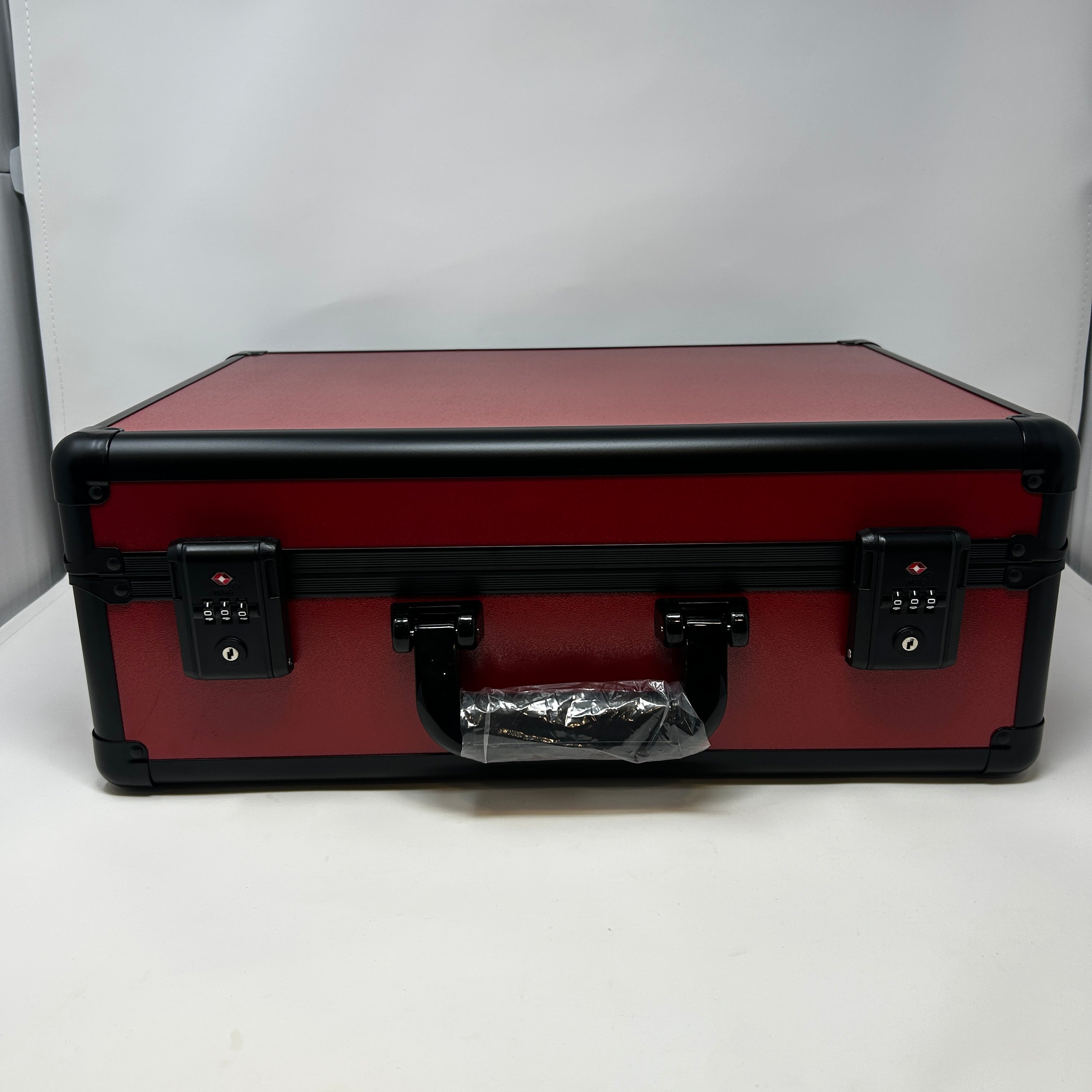 Bento Basics - Graded Latch Aluminum Case (4 Rows Red)