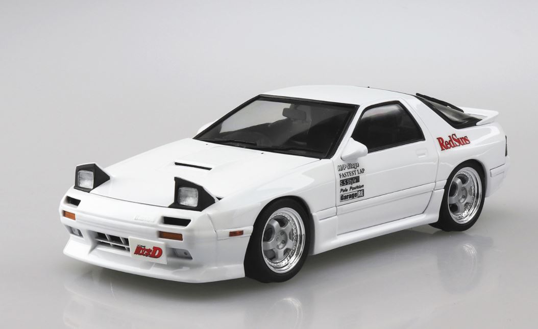 Aoshima 1/24 Initial D #03 Takahashi Ryosuke FC3S RX-7