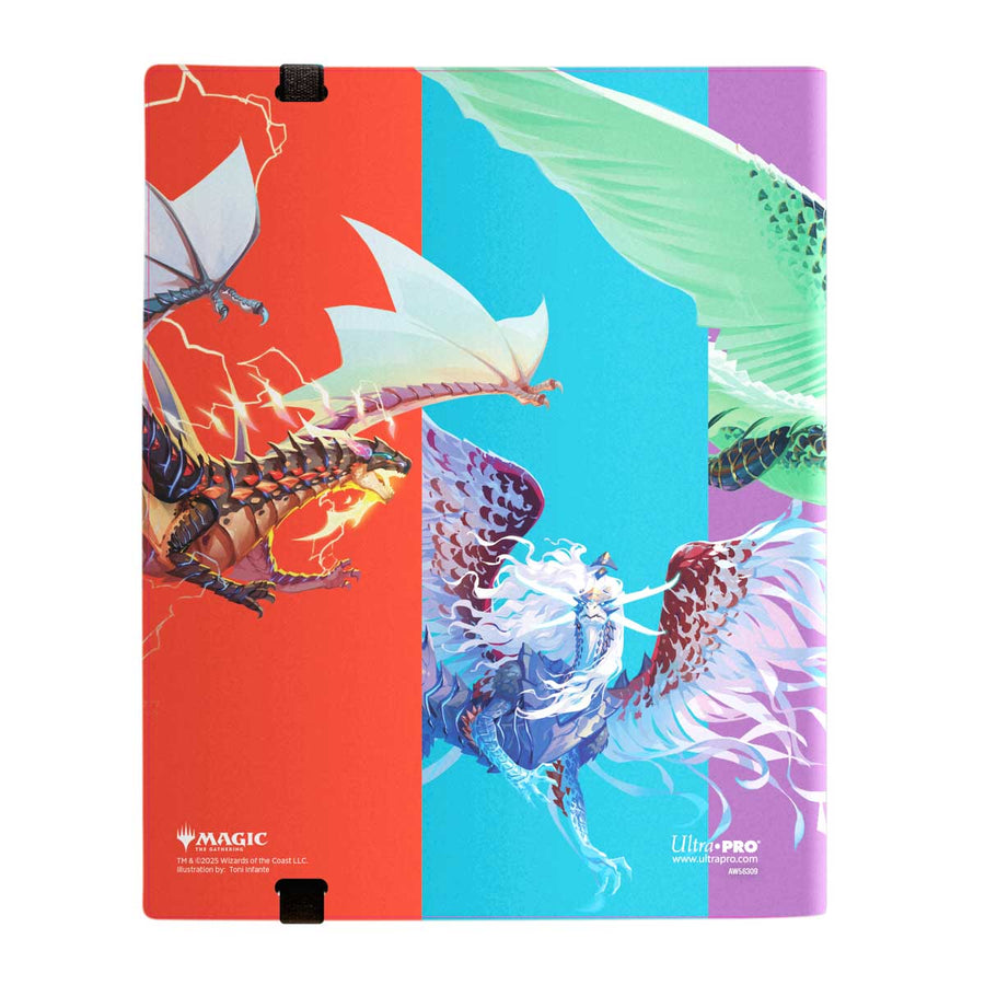 UltraPro Tarkir Dragonstorm 9-Pocket PRO-Binder for Magic: The Gathering