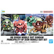 BB Senshi Mobile Suit Gundam Zeon Army MS Set