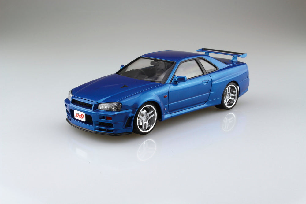 Aoshima 1/24 Initial D #13 HOSINO KOZO BNR34 Skyline GT-R