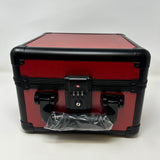 Bento Basics - Graded Latch Aluminum Case (2 Rows Red)