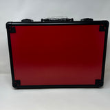 Bento Basics - Graded Latch Aluminum Case (4 Rows Red)