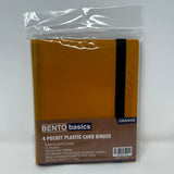Bento Basics - Poly Album 4-Pockets (Orange)