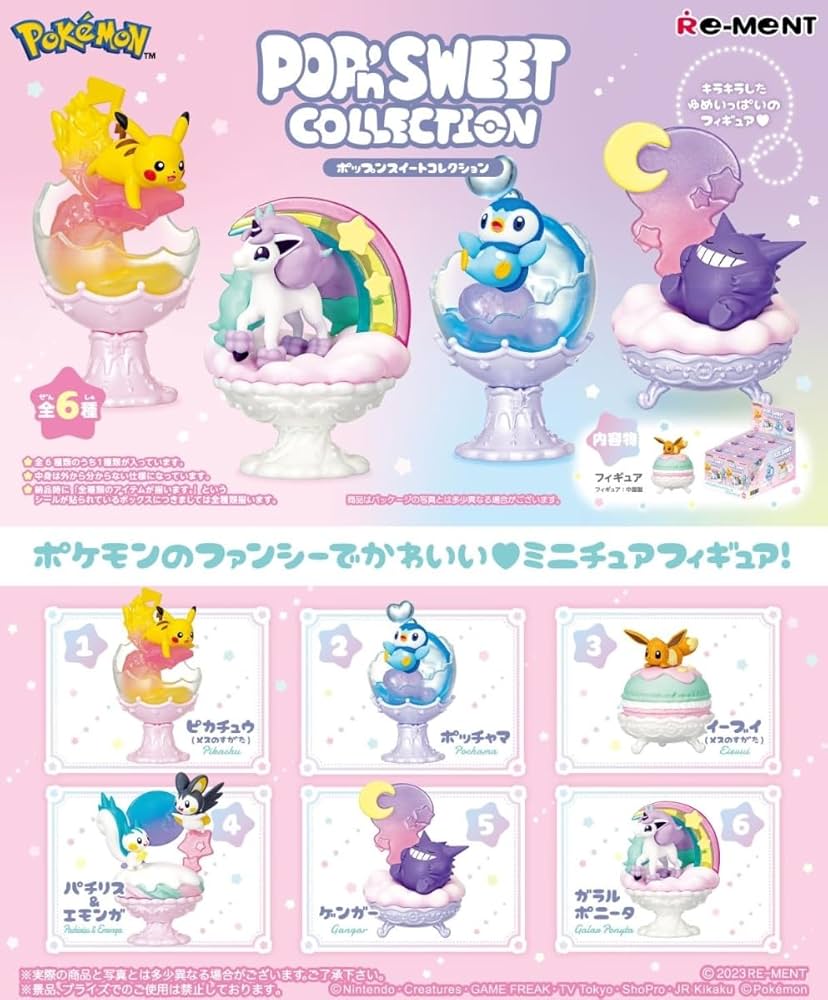 Re-Ment Pokemon Pop'nSweet Collection