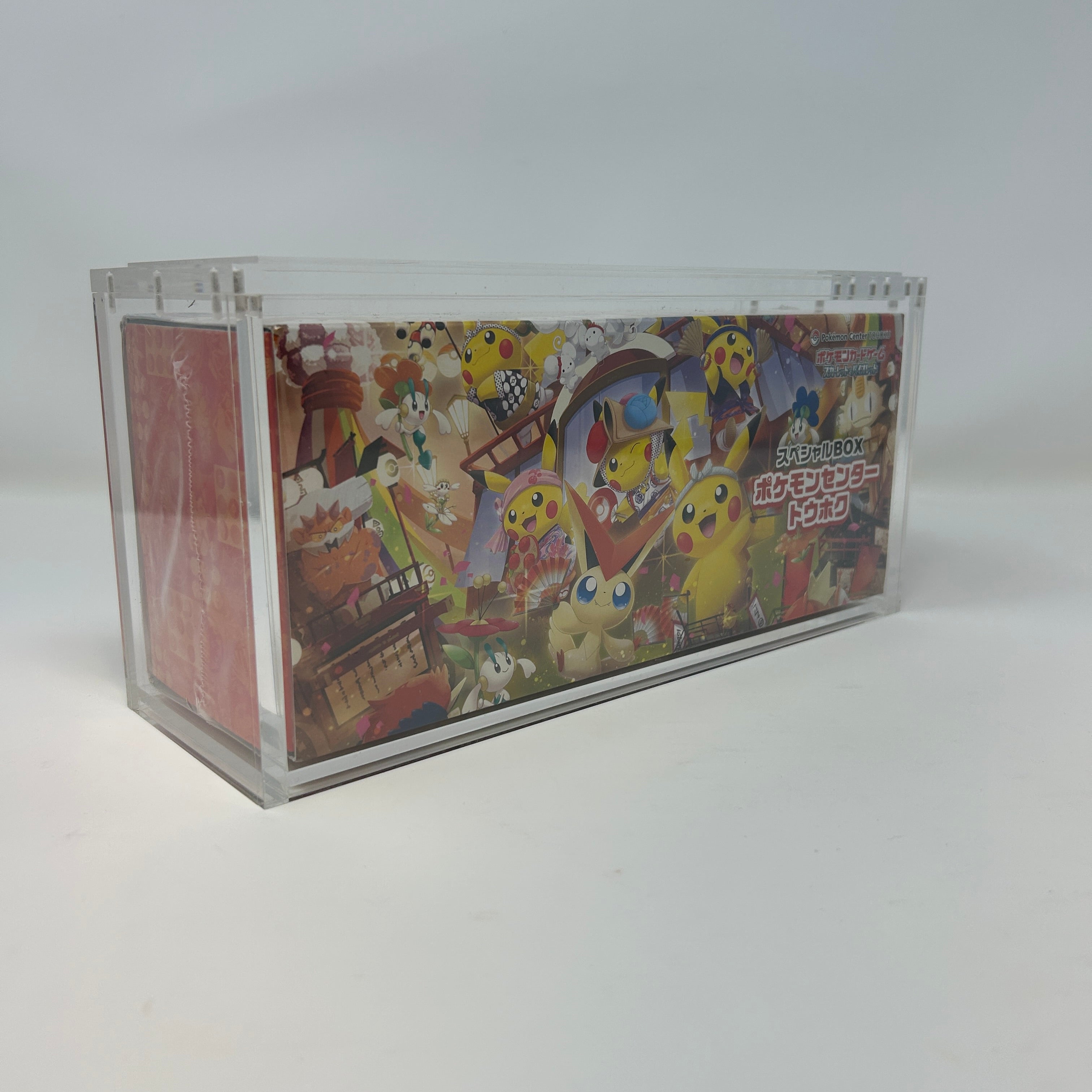Bento Basics - Acrylic Display for Pokemon Center Collection Box 2025 (Tohoku, Hiroshima, Fukuoka)