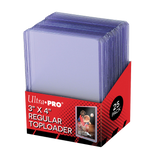 UltraPro Toploaders 3" x 4" Clear for Standard Size Cards (25 ct)