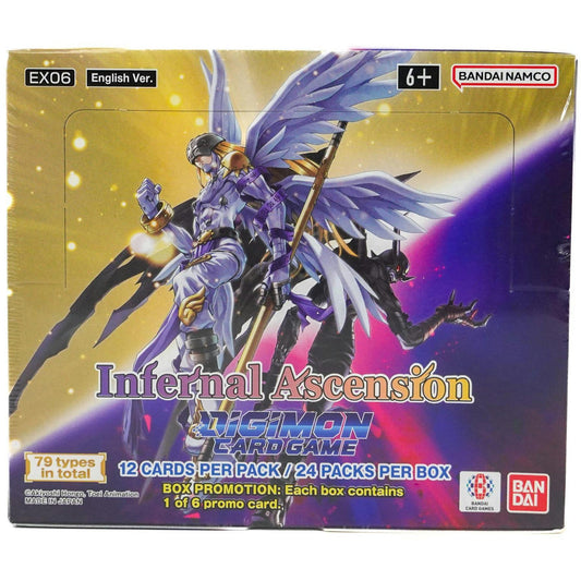 Digimon Card Game: EX06 Infernal Ascension Booster Display