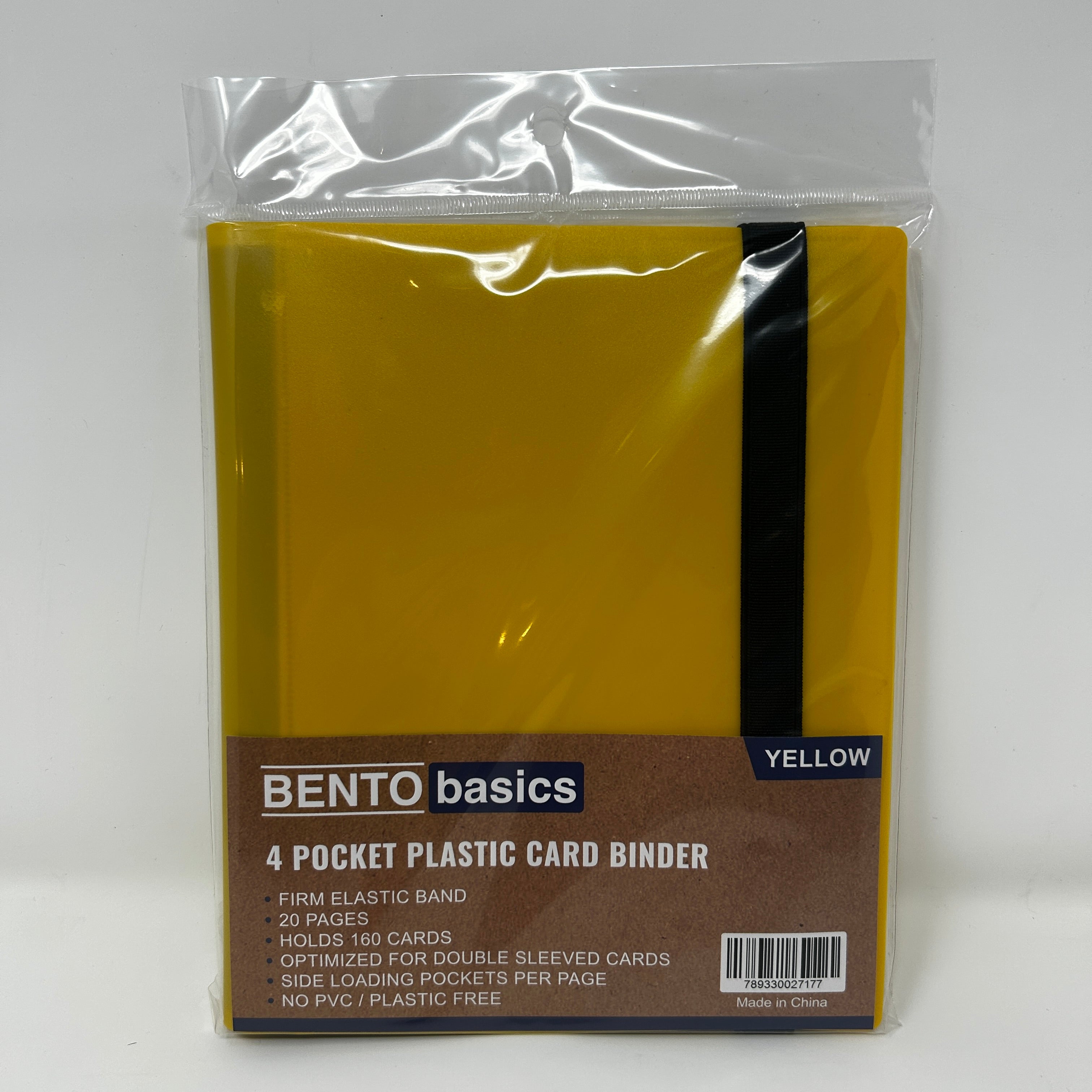 Bento Basics - Poly Album 4-Pockets (Yellow)