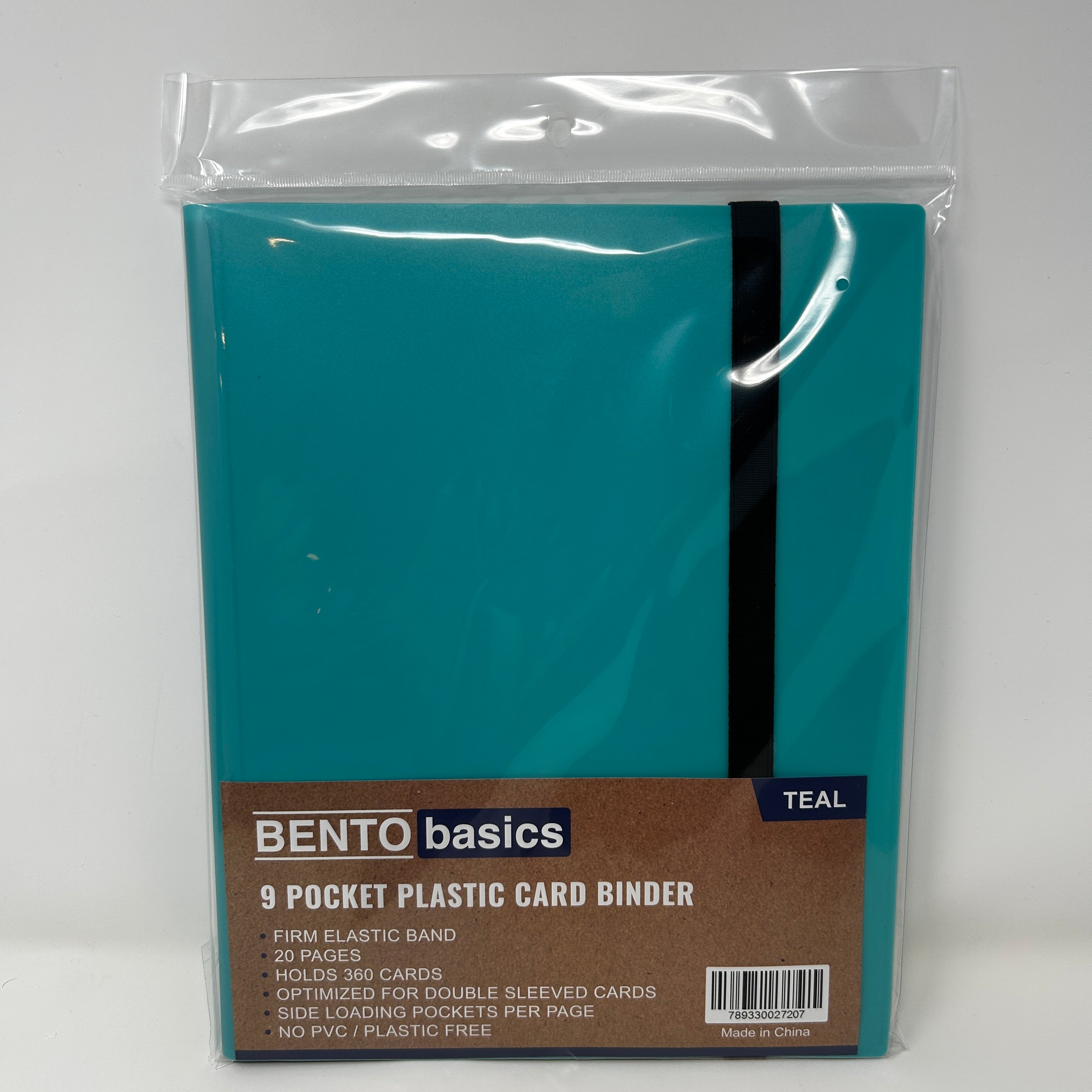 Bento Basics - Poly Album 9-Pockets (Teal)