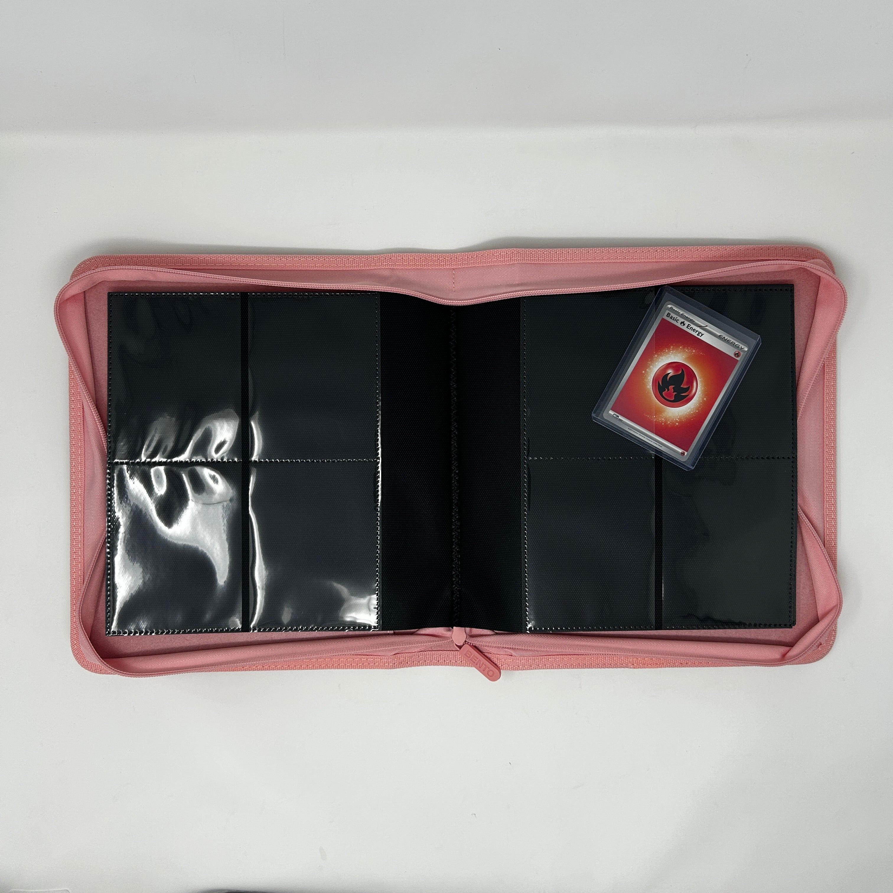 Bento Basics - Toploader Zip Binder 4-Pockets (Pink)