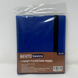 Bento Basics - Poly Album 4-Pockets (Blue)