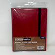 Bento Basics - Poly Album 9-Pockets (Red)