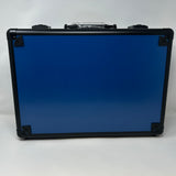 Bento Basics - Graded Latch Aluminum Case (4 Rows Blue)